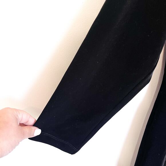 Soft Surroundings Lisabetta Velvet Maxi Dress Size 2X Black Holiday Party Formal - Picture 5 of 7